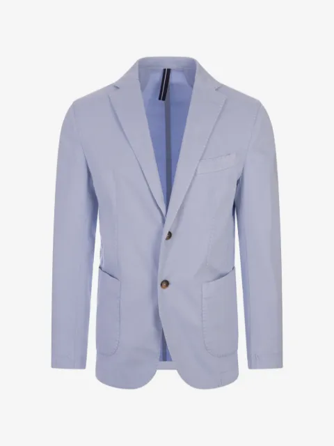 russocapri button oxford blazer