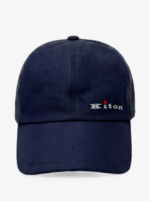 Kiton logo-embroidered baseball cap