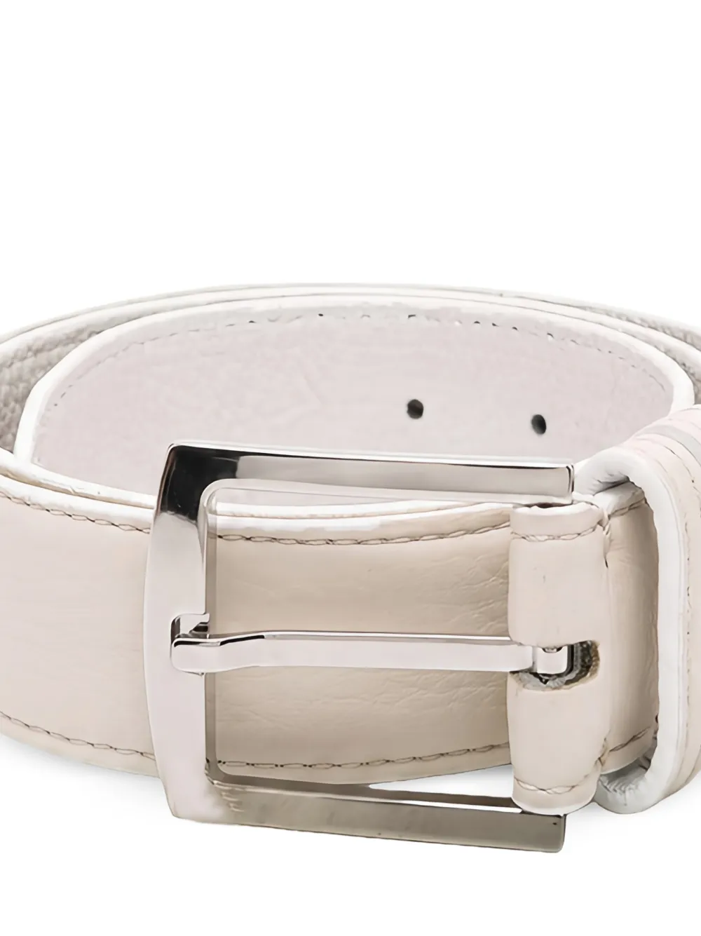 Kiton buckle-fastening belt Wit