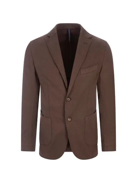 russocapri buttoned cotton blazer