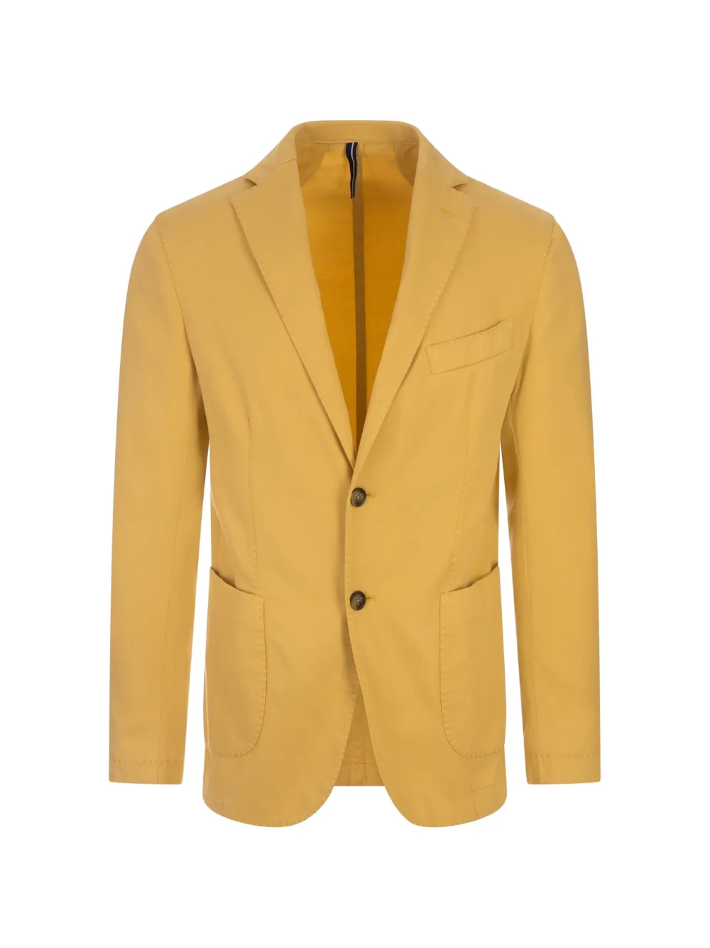 russocapri oxford button blazer - Gelb