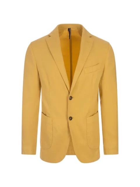 russocapri oxford button blazer