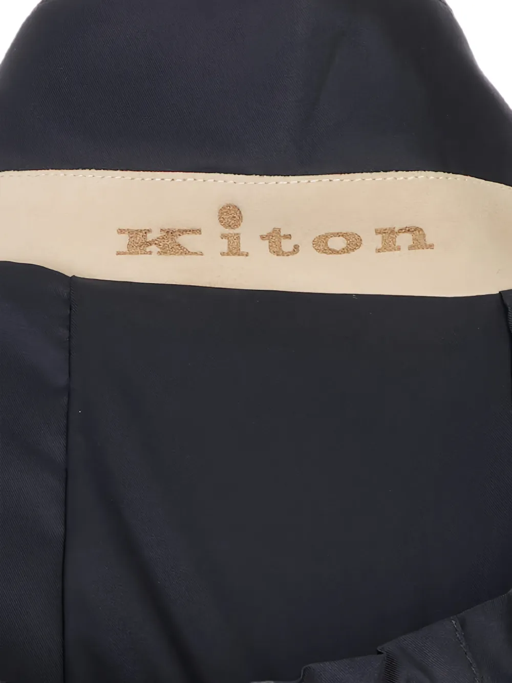 Kiton Jack met capuchon Blauw
