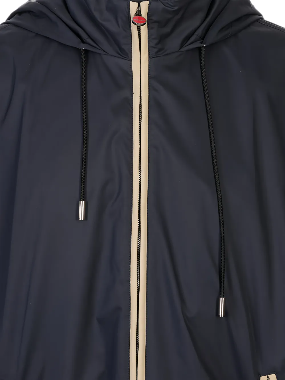 Kiton Jack met capuchon Blauw