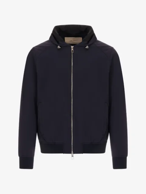 Montecore hooded zip-up jacket