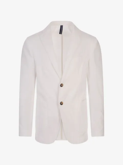 russocapri oxford-blazer med knapper