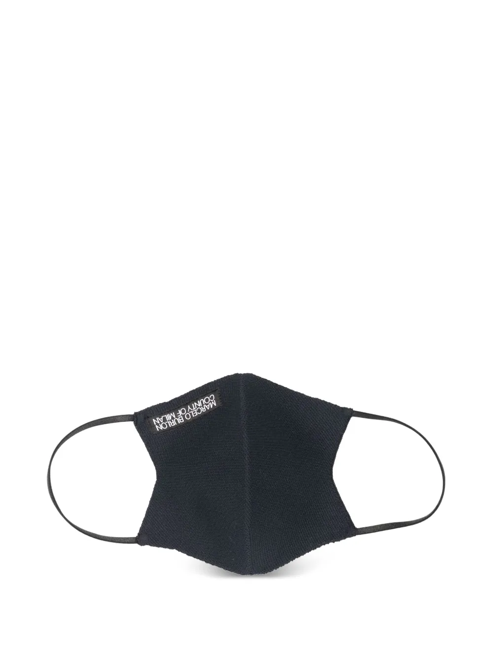 Marcelo Burlon County of Milan Eyewear logo patch face mask - Nero