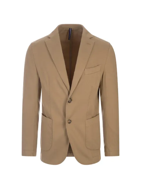 russocapri oxford button blazer