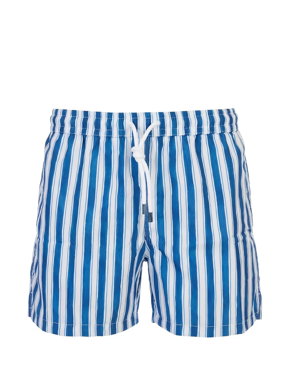 Fedeli striped drawstring swim shorts - Blu