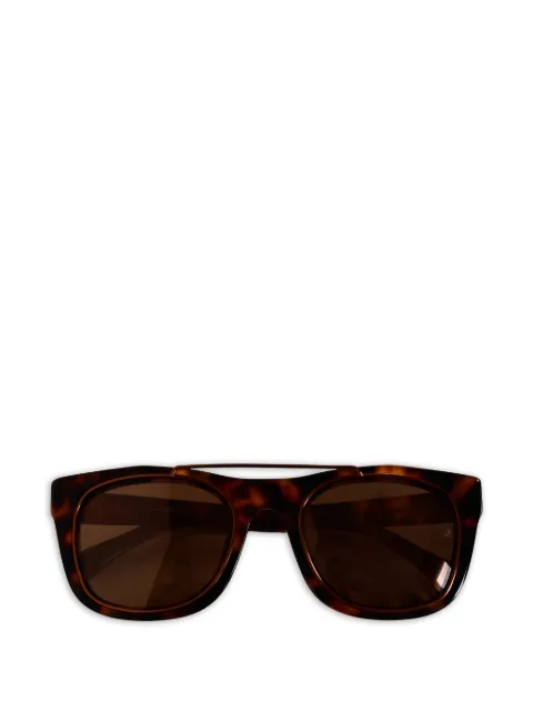 Linda Farrow top-bar square-frame sunglasses