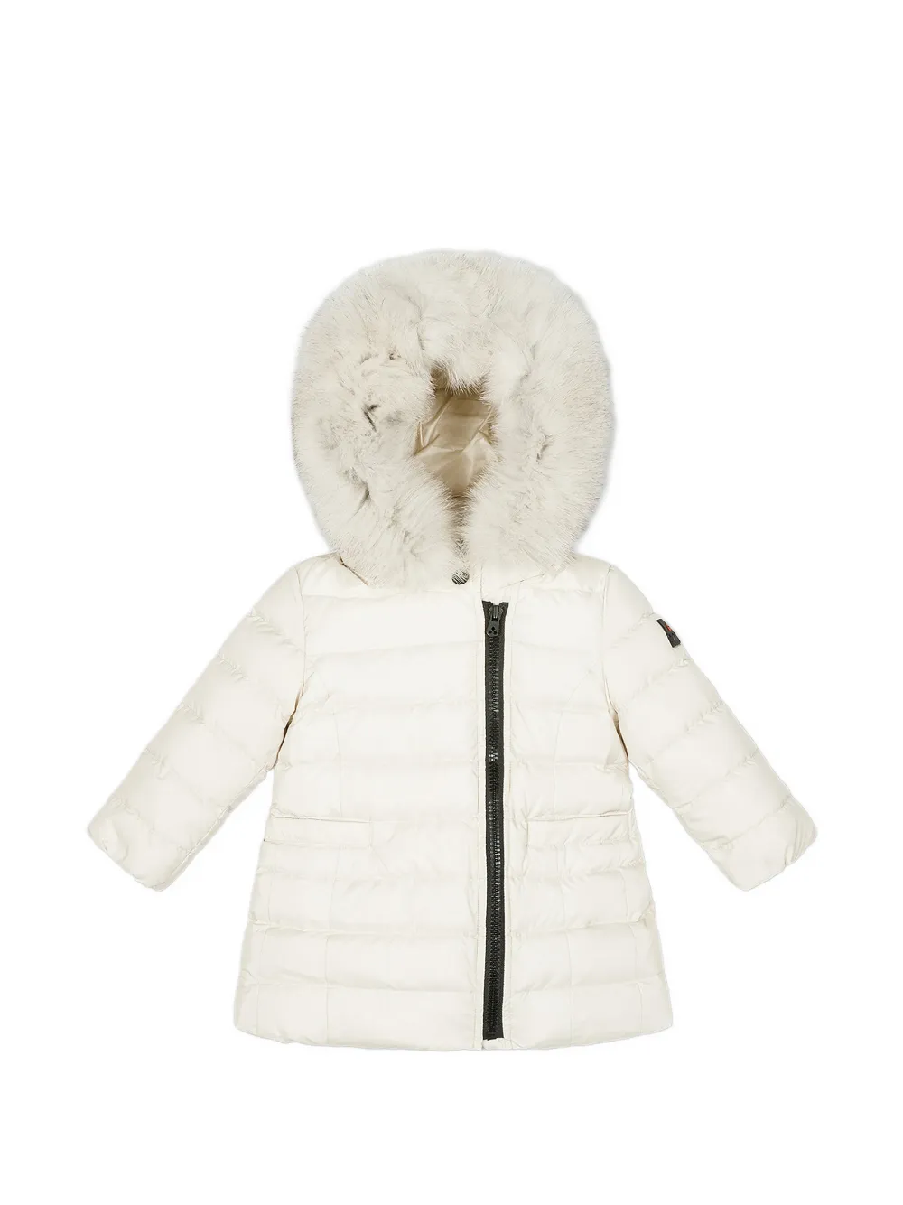 Peuterey kids SERIOLA MQN 03 hooded quilted jacket - Toni neutri