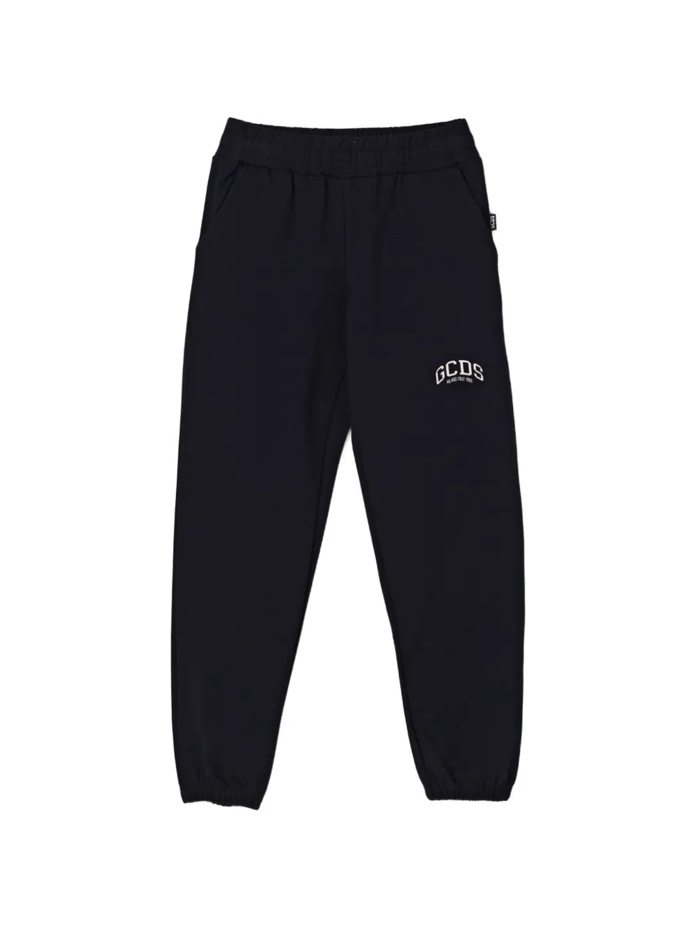 Gcds Kids logo trousers - Blu