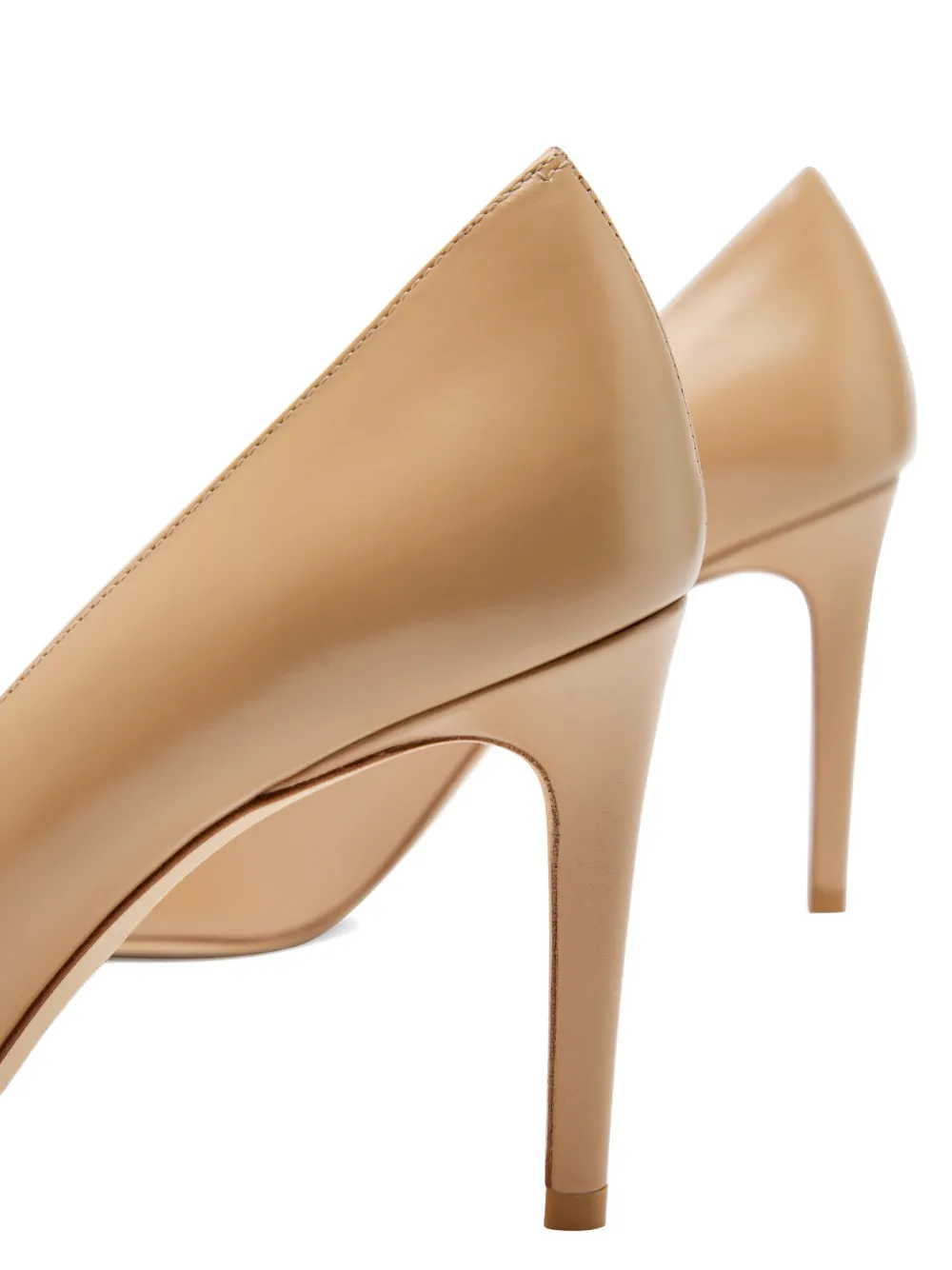 Stuart Weitzman Power pointed pumps Beige