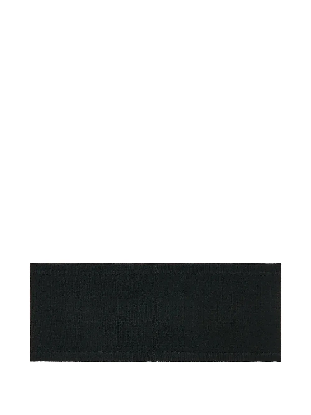 TOTEME ribbed hairband - Nero