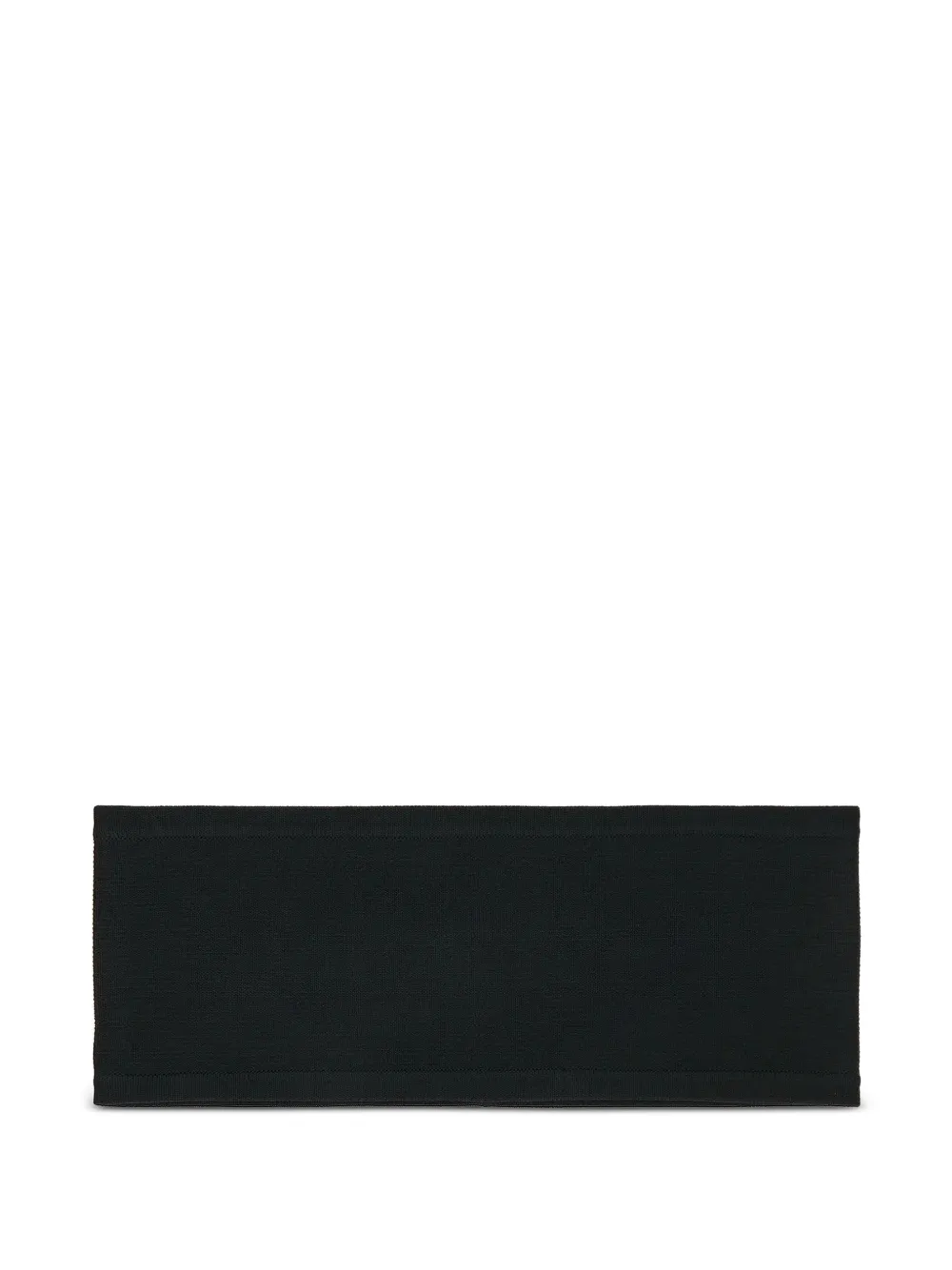 TOTEME ribbed hairband - Nero