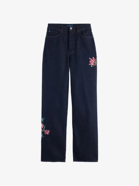 Scotch & Soda フローラル ジーンズ