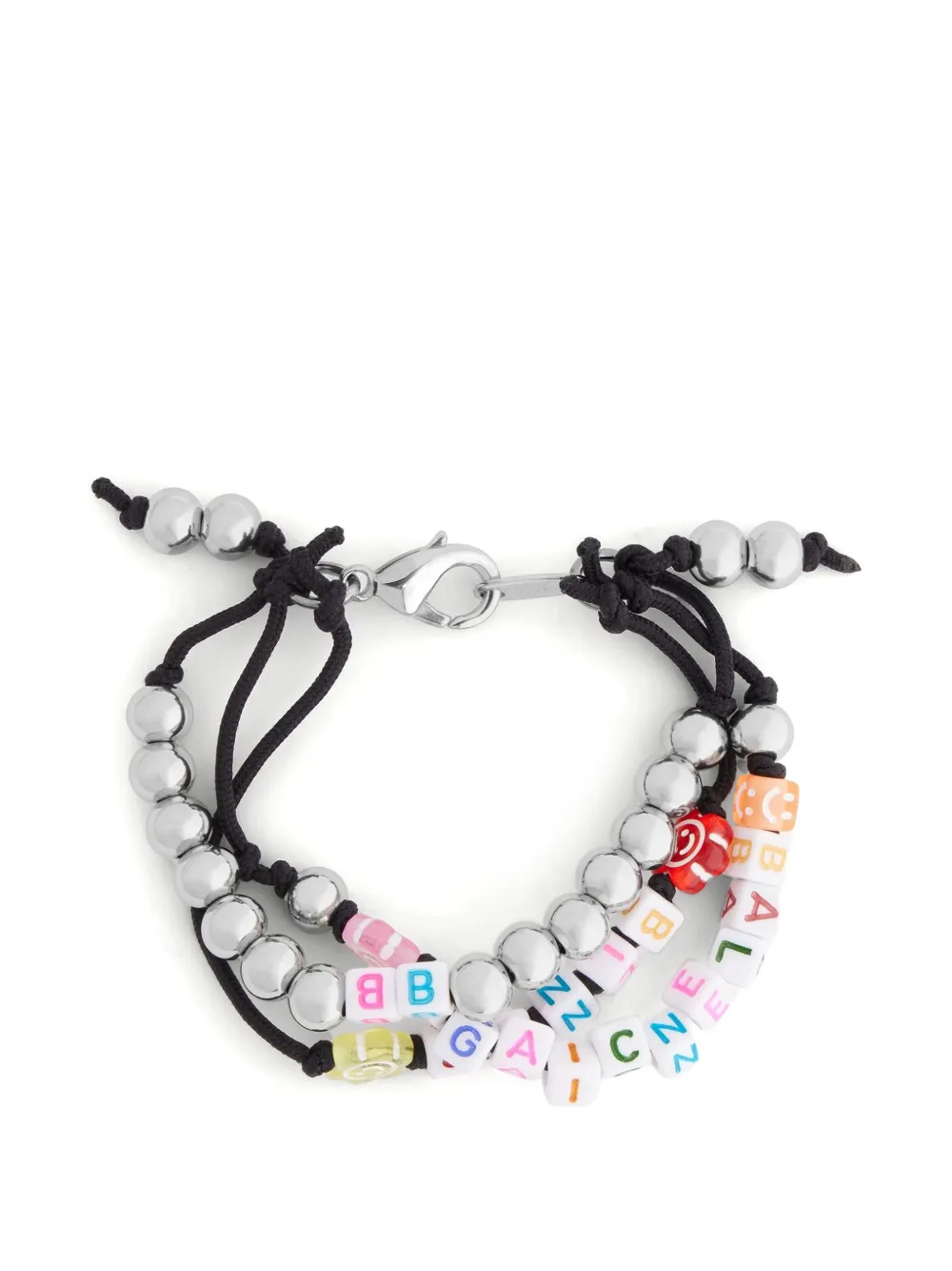 Balenciaga beaded bracelet - Nero