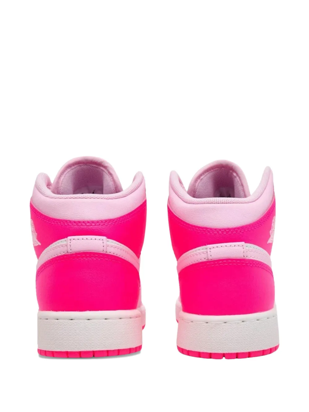 Jordan Kids Air Jordan 1 Mid lace-up sneakers Roze