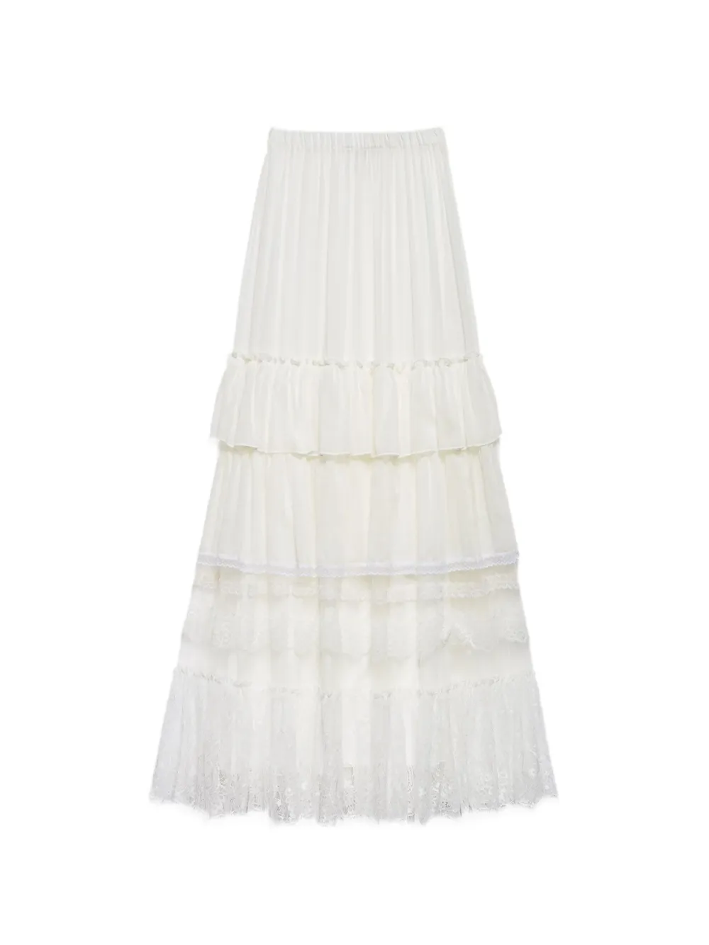 Aniye By Maxi-rok met ruches Beige