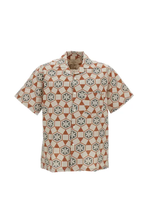 Portuguese Flannel Pavement geometric-pattern shirt