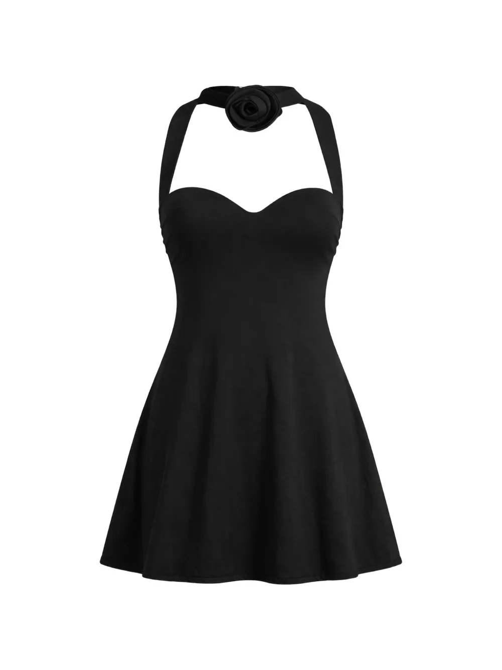 La Reveche Ayra mini dress - Nero
