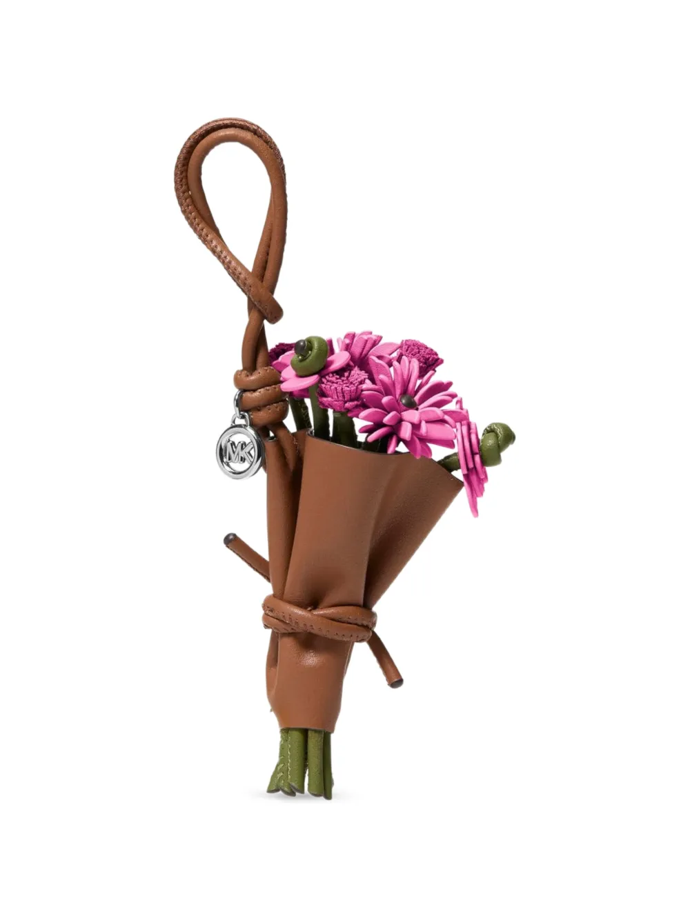 Michael Kors flower-bouquet charm - Braun