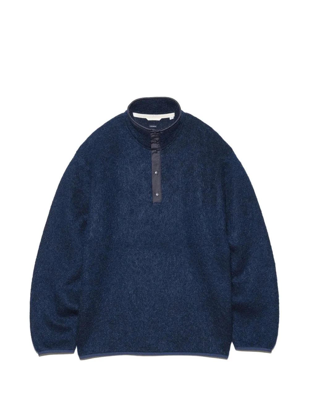 Nanamica pullover mohair sweater - Blu