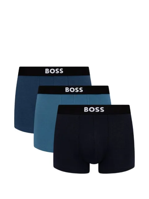 BOSS set de tres bóxeres con logo