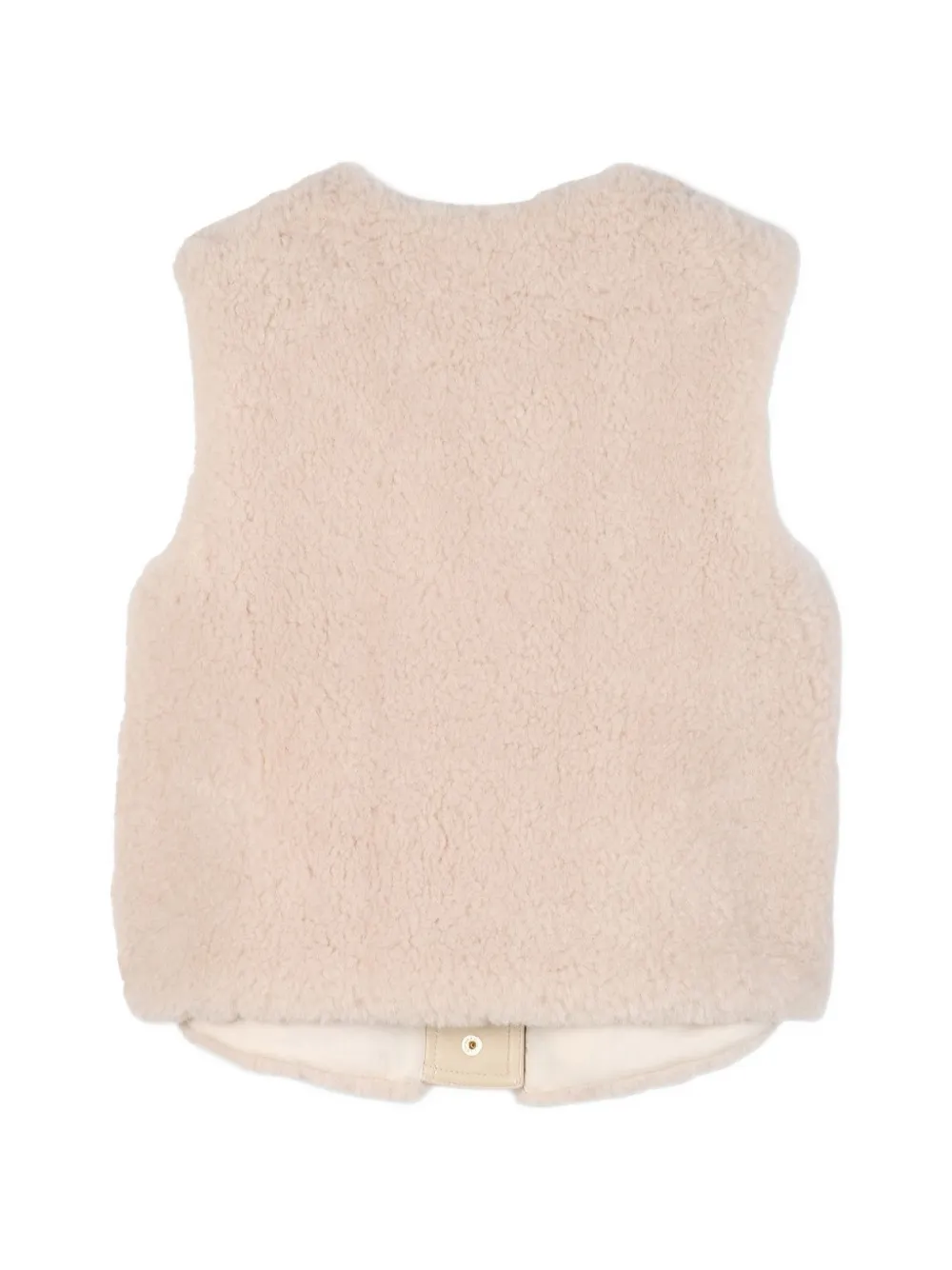 Chloé Kids Top met knopen en vlak Roze