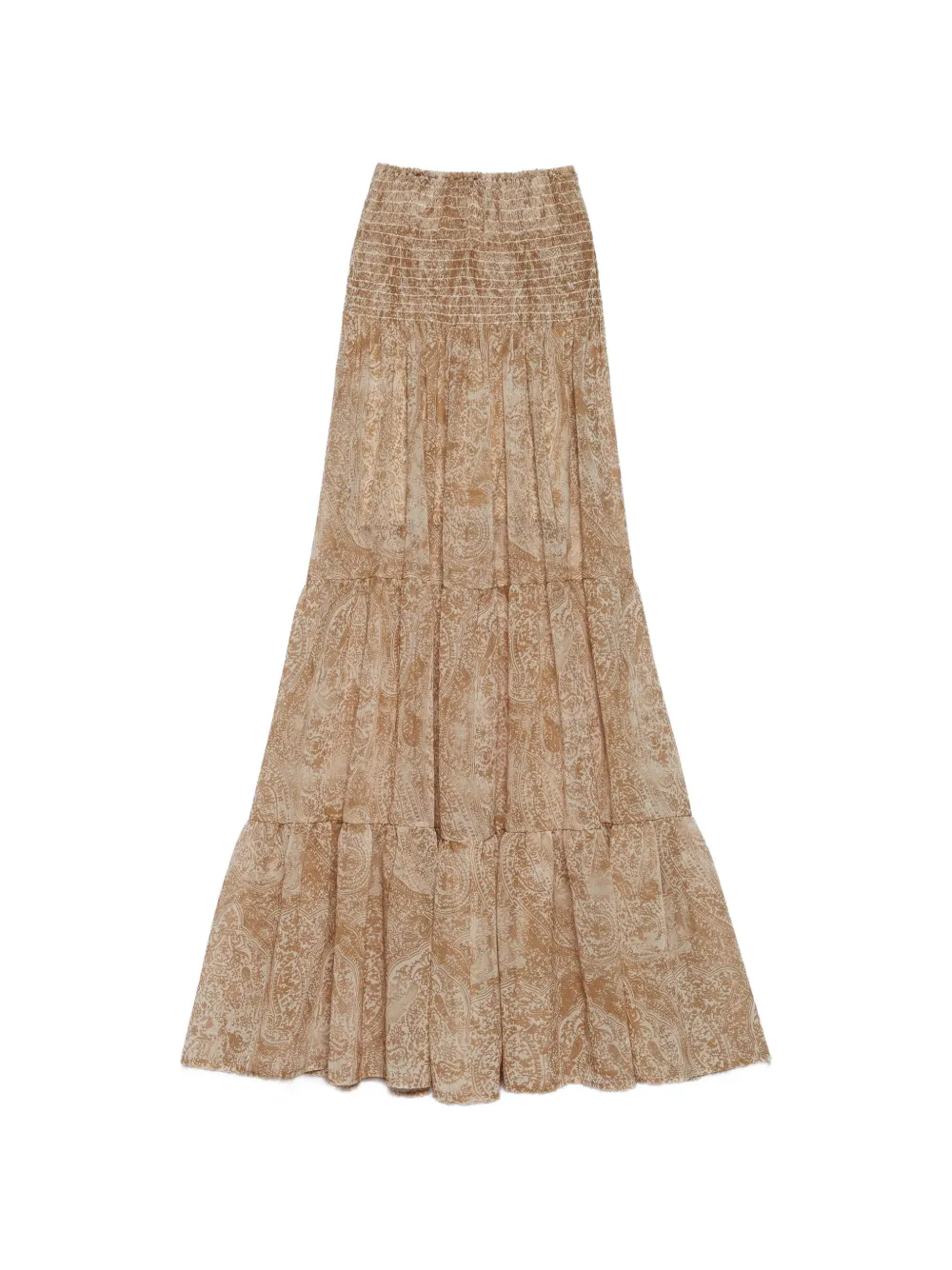 Aniye By Niko paisley-print maxi skirt - Toni neutri