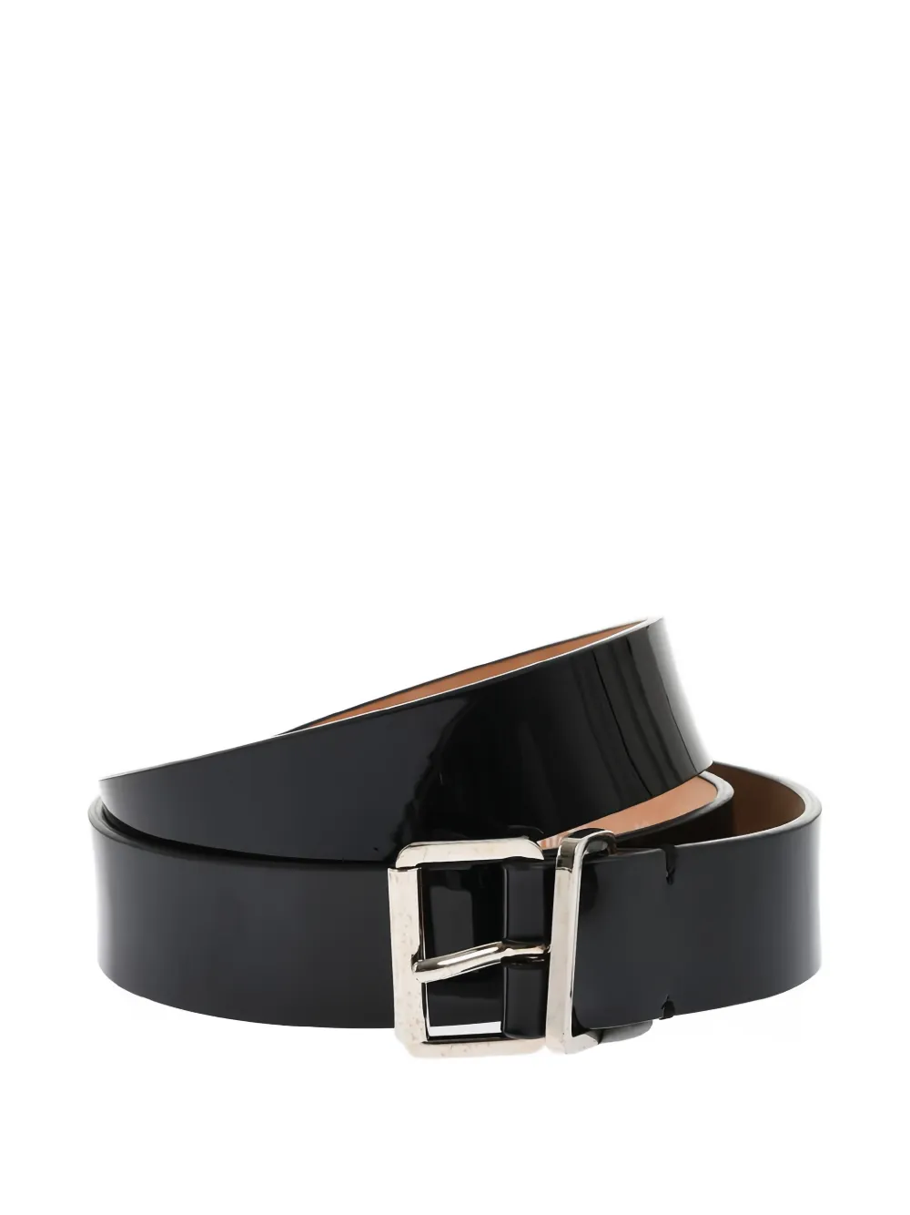 DSQUARED2 polished buckle belt - Nero