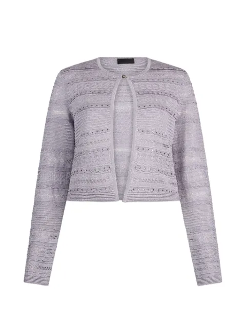 LIU JO — openwork knitted cardigan