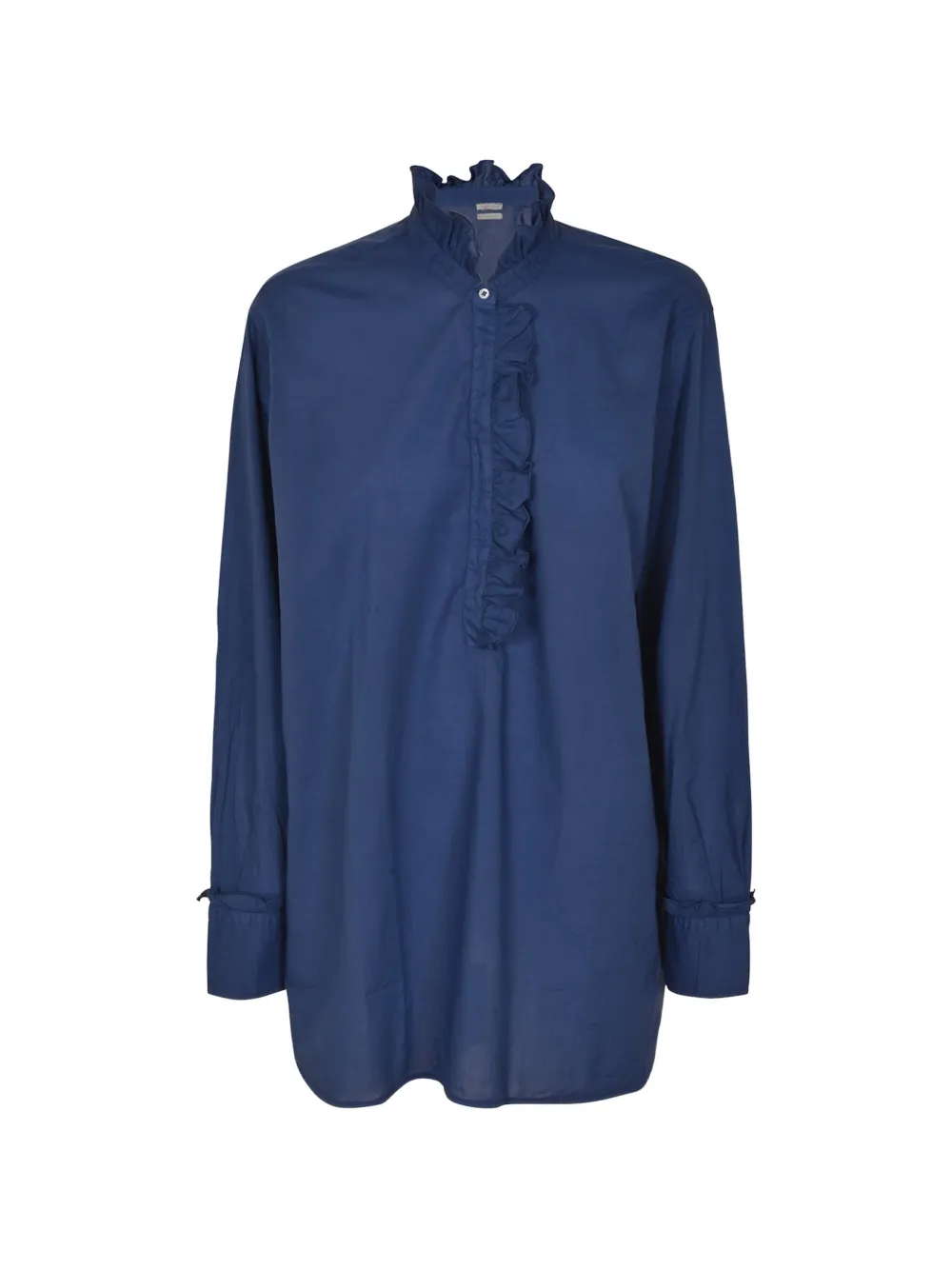 Massimo Alba ruffled blouse - Blu