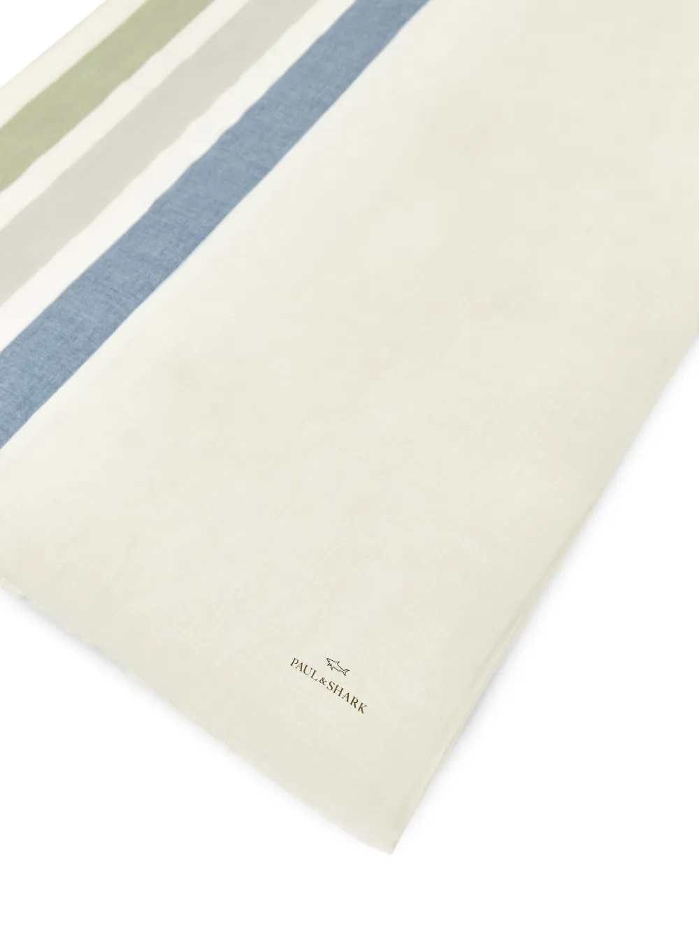 Paul & Shark Gestreepte sjaal Beige