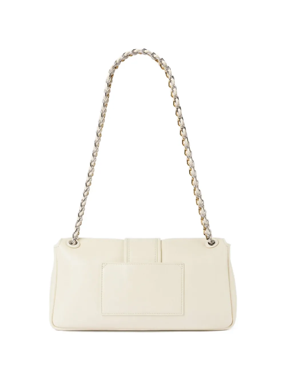 Jacquemus Le Bambino Chaîne leren schoudertas Beige