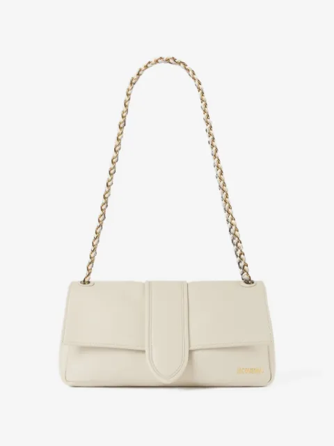Jacquemus bolsa de hombro Le Bambino Chaîne de piel con cadena