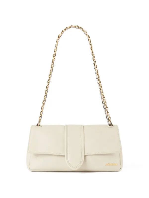 Jacquemus The Bambino Chaine Bag in Neutrals