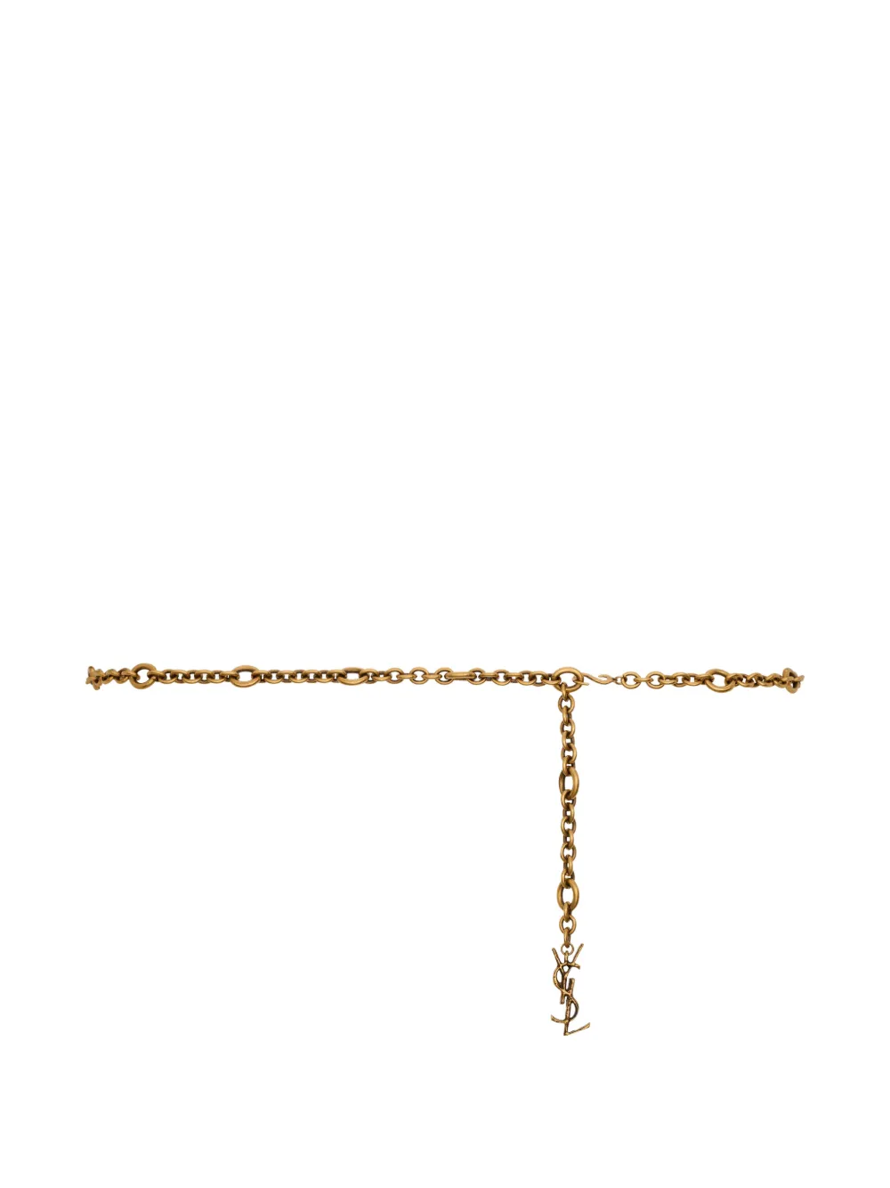 Saint Laurent Cassandre chain belt - Gold