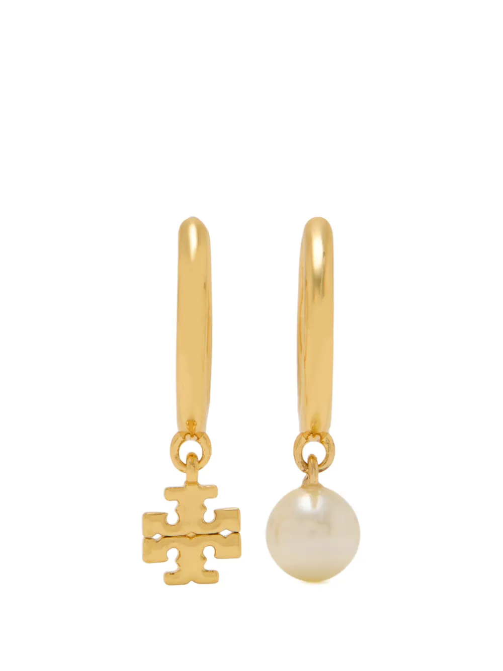 Tory Burch Kira hoop earrings - Gold