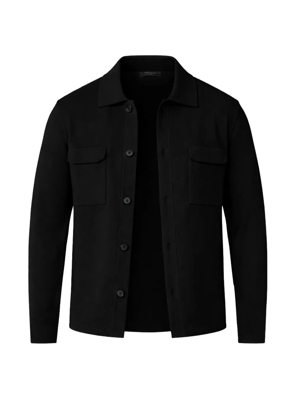 SSEINSE flap-pocket buttoned cardigan - Nero