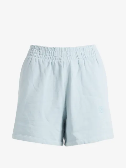 ANINE BING elasticated logo shorts