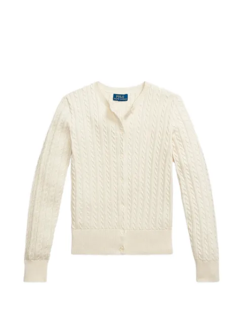 POLO RALPH LAUREN KIDS cable-knit cardigan