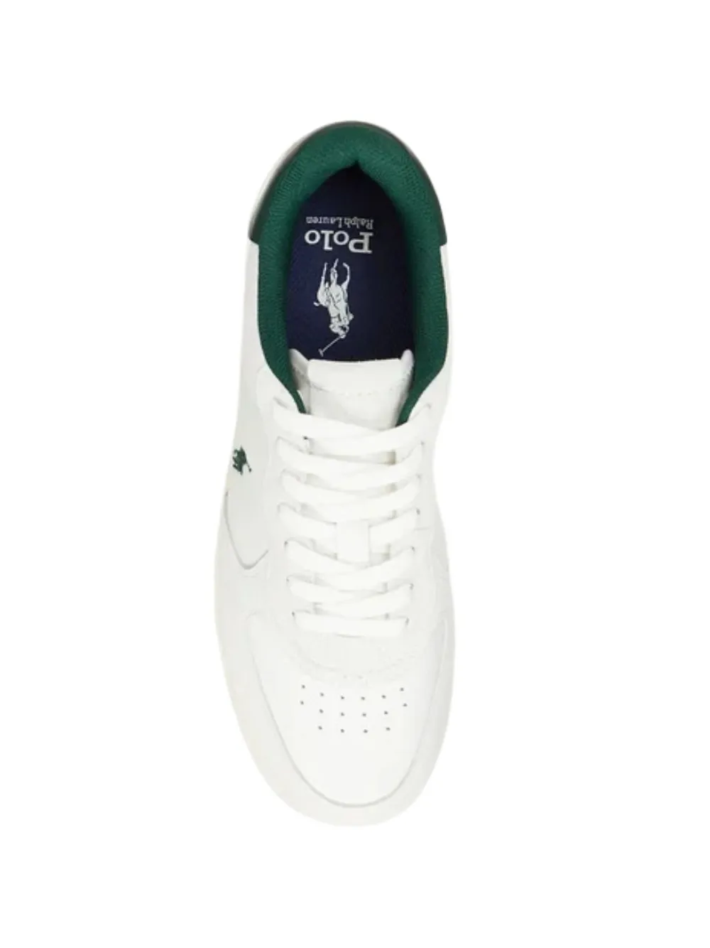 Polo Ralph Lauren logo-embroidered low-top sneakers Wit