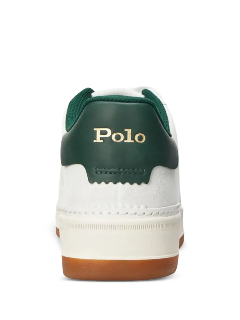 Polo Ralph Lauren logo-embroidered low-top sneakers Wit