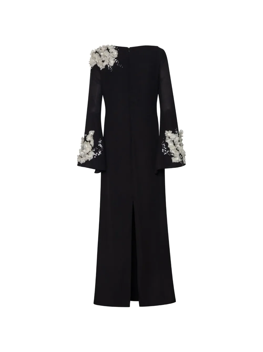 Baobab Kemet maxi-jurk met bloemen Zwart