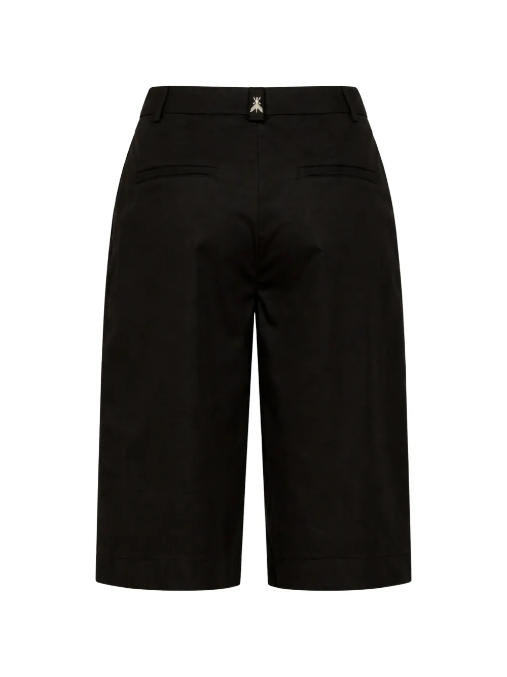 Patrizia Pepe Geplooide shorts Zwart