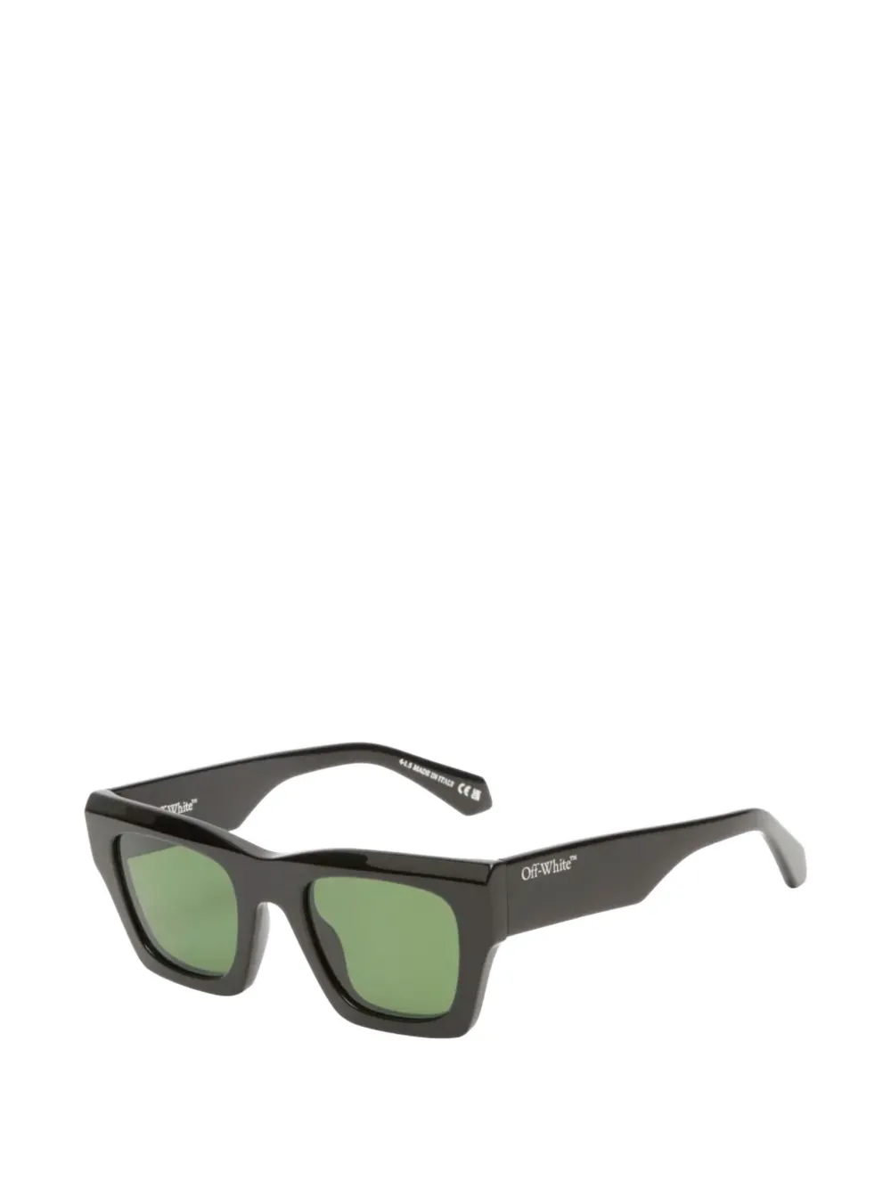 Off-White Eyewear Zonnebril met vierkant montuur Zwart