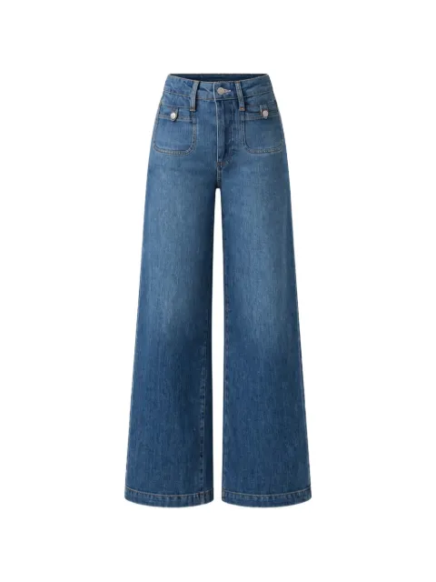 PAIGE Anessa patch-pocket jeans