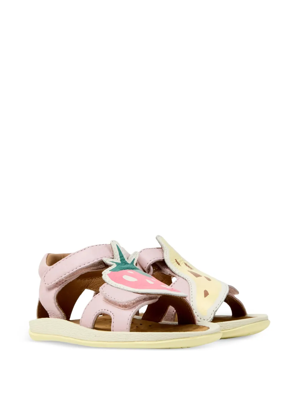 Camper Kids leather sandals - Rosa