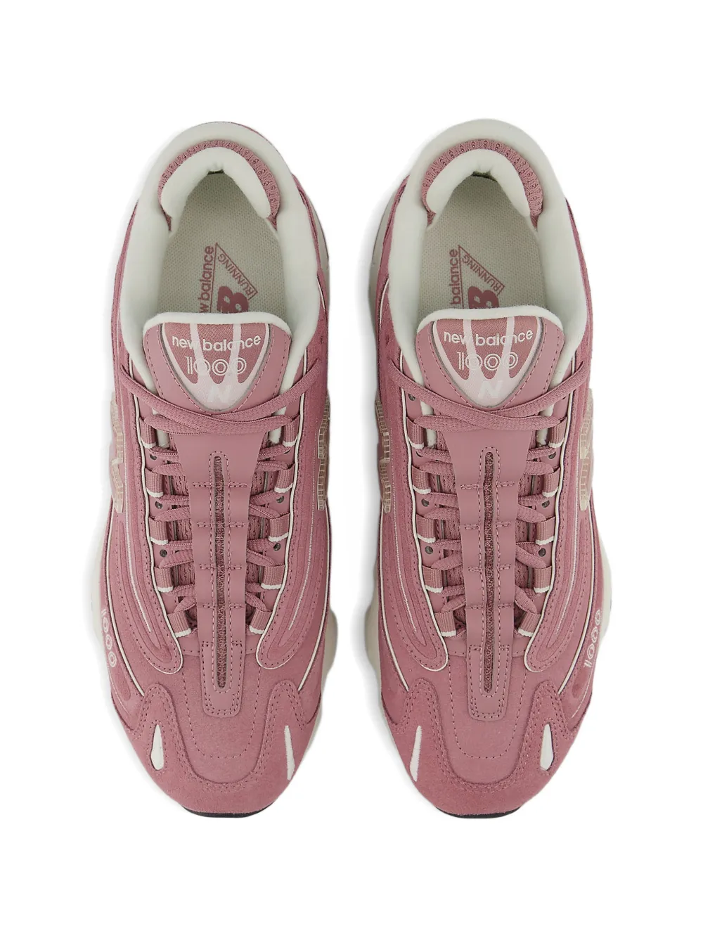 New Balance 1000 suede sneakers Roze